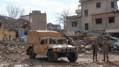 The arrival of the Lebanese army forces in the town of “Shama” after the retreat of the Zionist regime