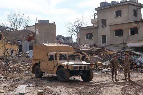 The arrival of the Lebanese army forces in the town of “Shama” after the retreat of the Zionist regime