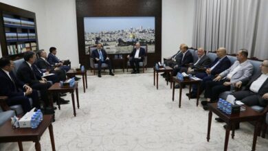 The ceasefire in Gaza is the focus of the Turkish Foreign Minister’s meeting with the Hamas delegation in Doha, Qatar