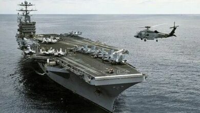 The deployment of the US aircraft carrier “Harry Truman” near the coast of Yemen