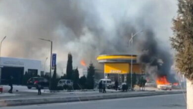 The explosion of the gas station in Uzbekistan created an accident + video