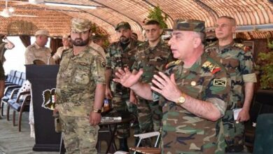 The field visit of the Chief of the Joint Staff of the Syrian Army to the northern outskirts of “Hama”