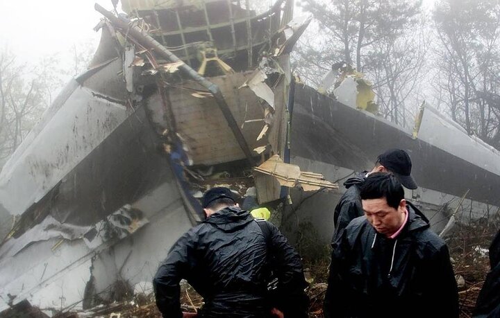 Yonhap: Probably only 2 of the 181 passengers of the plane that crashed in South Korea survived