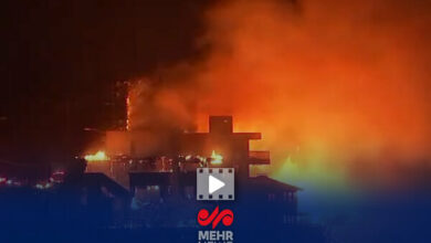 Aerial images of the fire devastation in Los Angeles