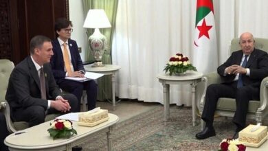 Algerian President and Russian Prime Minister’s meeting with Russian Prime Minister