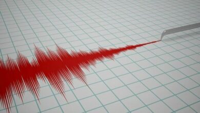 An earthquake in Indonesia 3.5