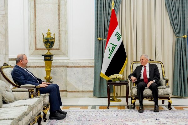 Consultation of the Iranian ambassador in Baghdad with the president of Iraq