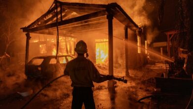 fire situation in Los Angeles; From the destruction of houses to the melting of cars + film