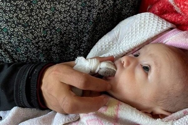 Martyrdom of a 35-day-old baby in the Gaza Strip due to extreme cold