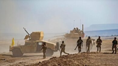 “SDF” confrontation with terrorists affiliated with Türkiye in “Maskneh” and “Teshrin” dam