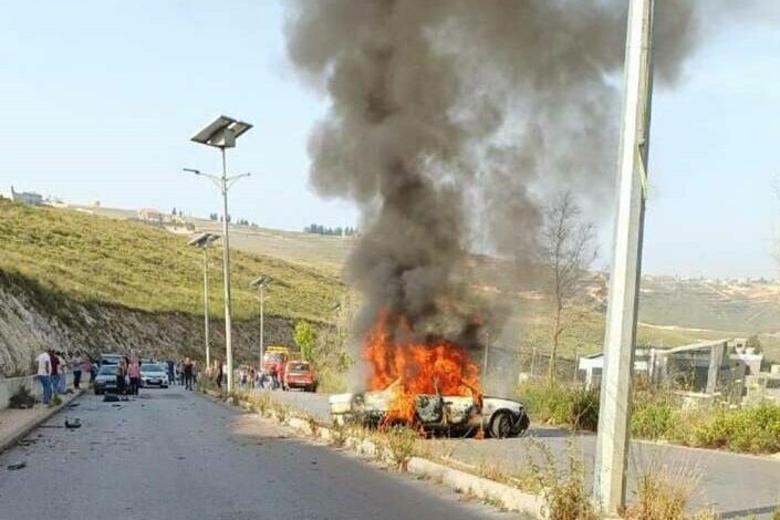 Seven wounded in the Zionist regime’s drone attack on southern Lebanon