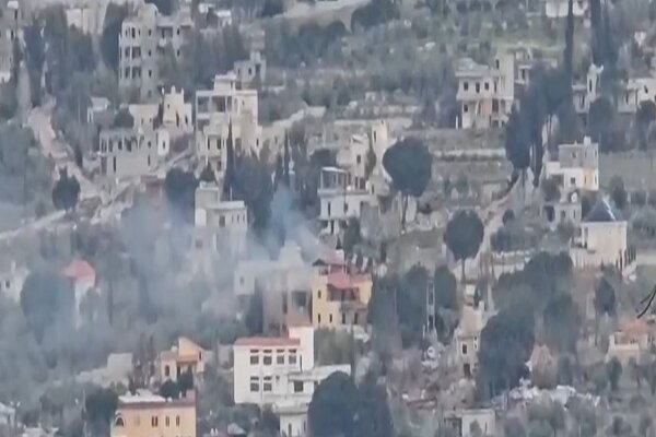 The arrival of Israeli soldiers in the town of Bani Hayyan in southern Lebanon + video