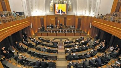 The elected president of Lebanon was sworn in