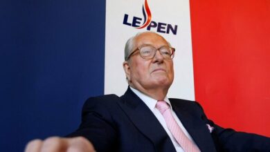 The former leader of the French extreme right has died