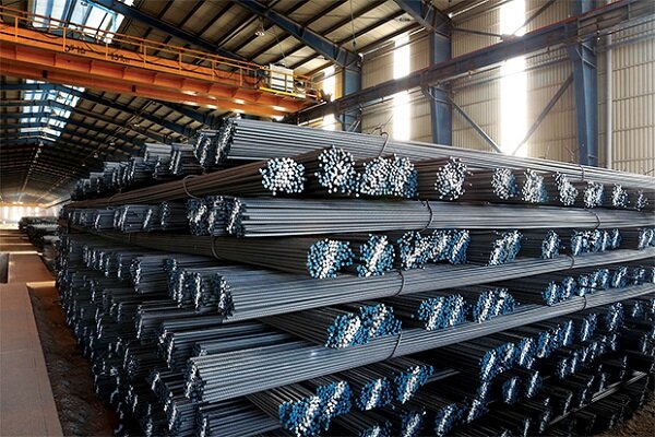 The future price of steel rebar rose following positive data from the Chinese economy