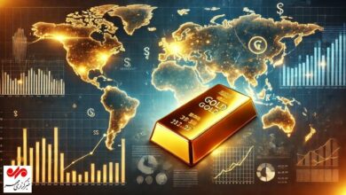 The increase in global gold prices to the highest level in a month