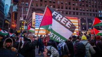 The massive gathering of anti-Zionist Jews in America in support of Palestine