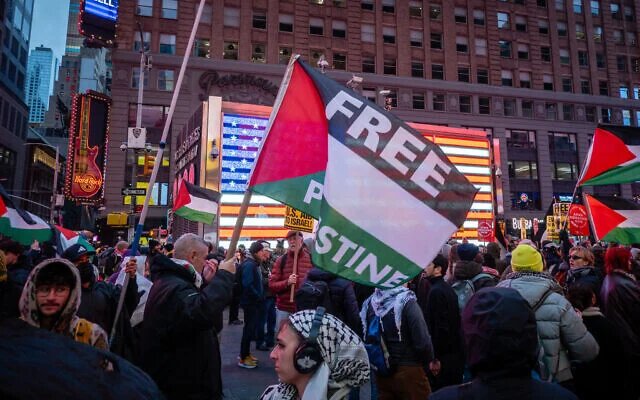 The massive gathering of anti-Zionist Jews in America in support of Palestine