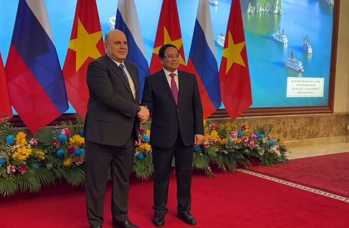 The meeting between the prime ministers of Russia and Vietnam + video