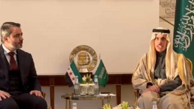 The meeting of the foreign minister of the Jolani regime with the foreign minister of Saudi Arabia