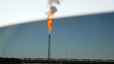 The project of building a facility to collect flare gases was launched in Iraq