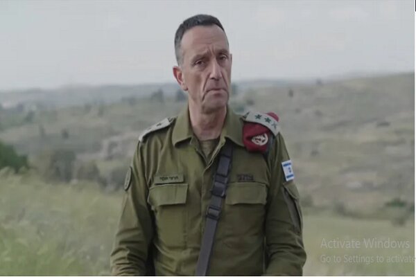 The resignation of the Chief of Staff of the Zionist Army