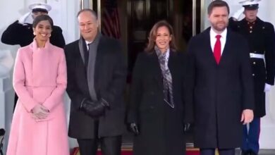 Trump’s deputy entered the White House/ received by Kamala Harris + video