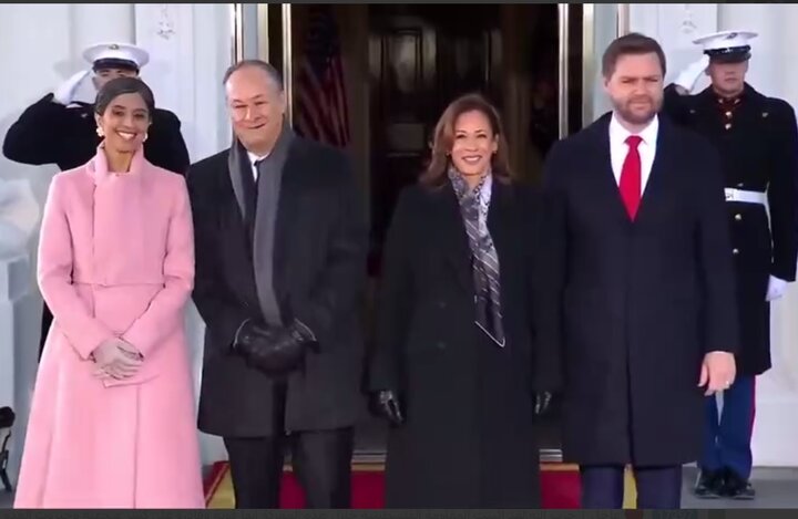 Trump’s deputy entered the White House/ received by Kamala Harris + video