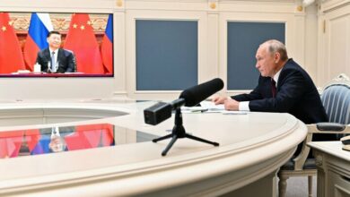 Video conversation between “Putin” and “Xi Jinping” + movie