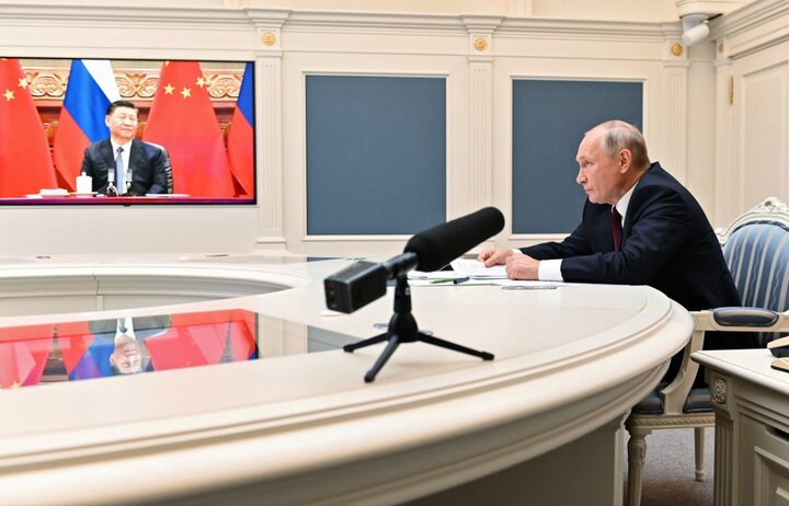 Video conversation between “Putin” and “Xi Jinping” + movie