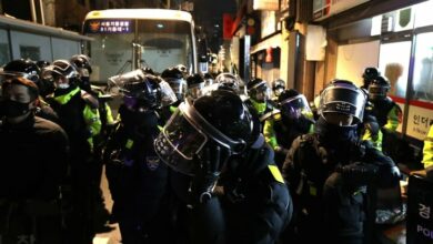 Yeon Seok Yeol’s supporters attack the court building after the extension of the arrest warrant