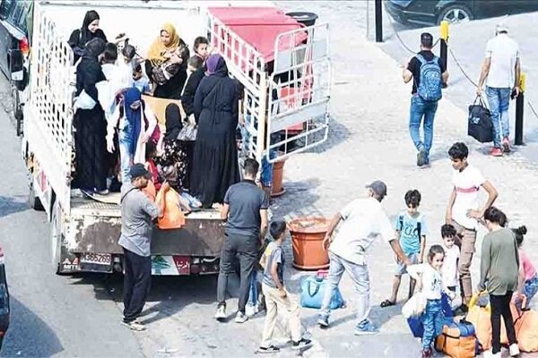 Zionists were stunned by seeing thousands of Lebanese and Palestinian citizens returning to their homes