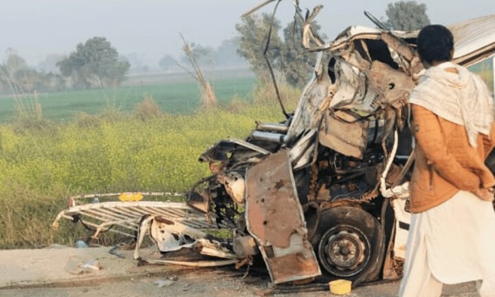 2 accidents in Sindh state of Pakistan with 2 dead and injured