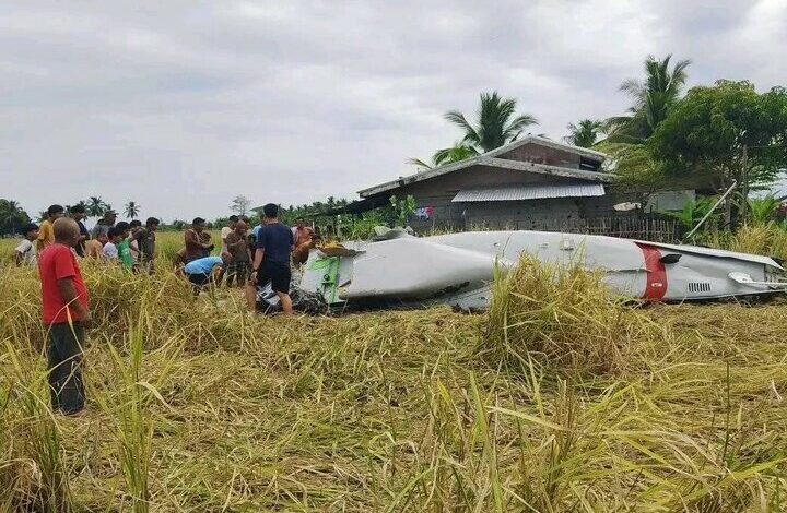 Aircraft crash in the Philippines with 2 victims