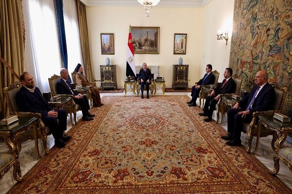 Ammar Hakim’s consultations with the Egyptian President