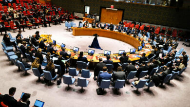 China took over the periodic chair of the Security Council