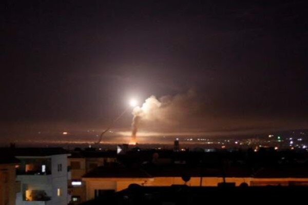 ار Syria’s fierce air strike last night