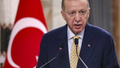 Erdogan: displaced Palestinians is unacceptable