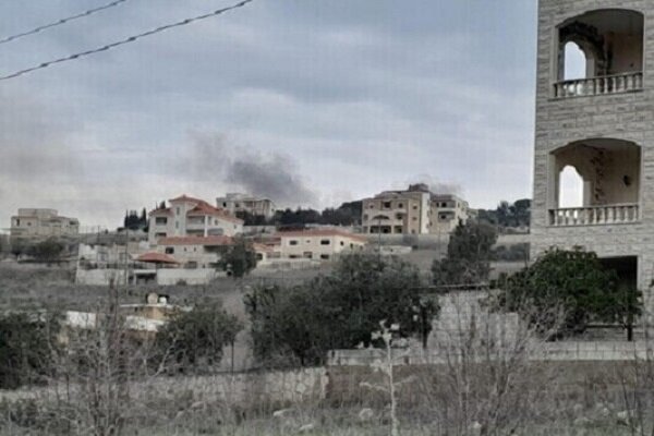 Fires in southern Lebanon by Zionist regime troops