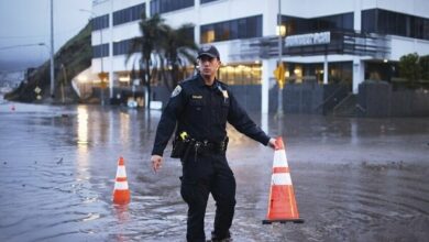 Following the fire, floods and landslides in Los Angeles.