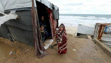 Gaza Strip is confronted with acute tent and fuel deficiency problem