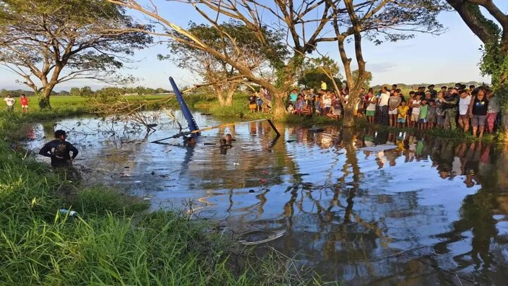 Helicopter falls in the Philippines; The pilot was killed