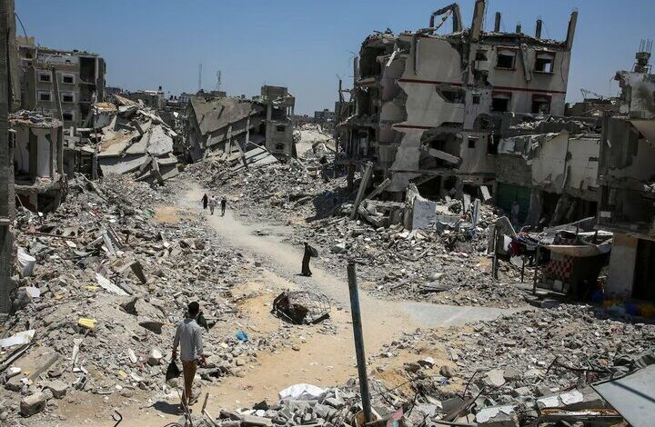 How many dollars in Gaza Reconstruction will cost?