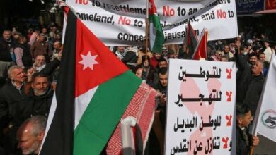 Jordanian extensive march against Donald Trump’s plan