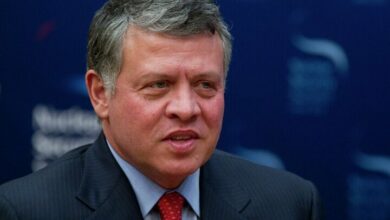 King of Jordan: We are decisively opposed to the displacement of Palestinians from Gaza and the West Bank