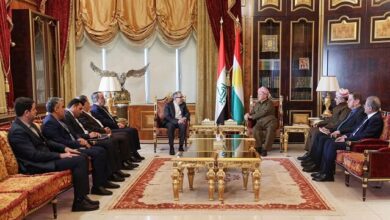 Massoud Barzani’s meeting with Massoud Barzani in Erbil