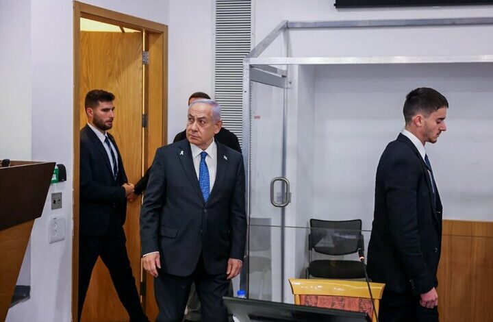 “Netanyahu” again appeared in court+ Movie