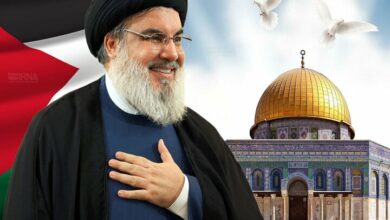 Palestinian figures: Martyr Nasrallah has always disrupted Zionist calculations