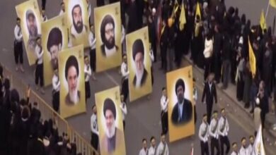 Pictures of Imam and Leadership at Martyr Nasrallah Funeral