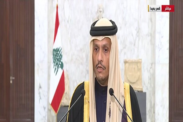 Qatar Foreign Minister of Ba’bda Palace in Lebanon: Qatar will participate in Lebanon’s reconstruction